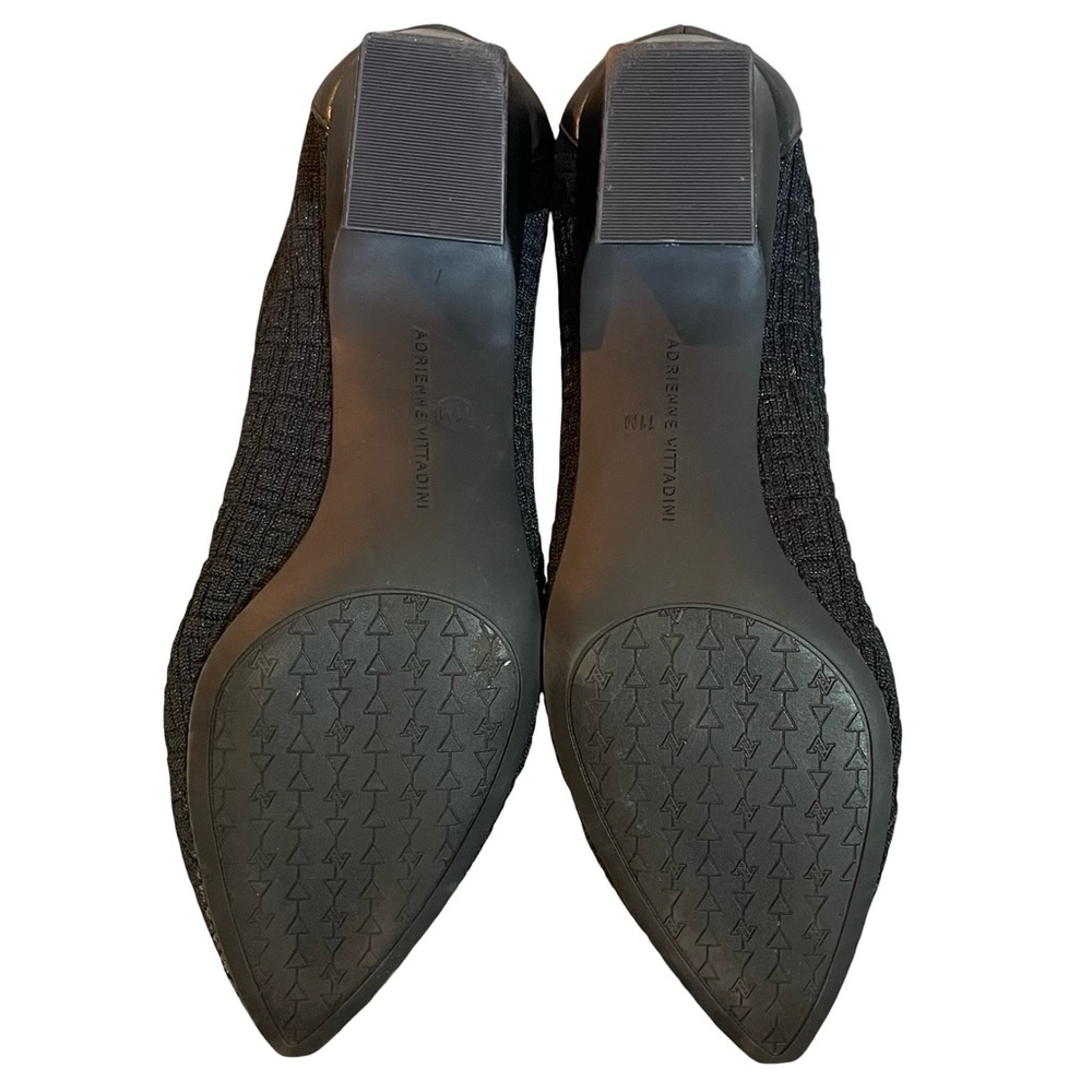 Adrienne Vittadini Women's Faro Knit Pump Black Size 11 M - Picture 8 of 8